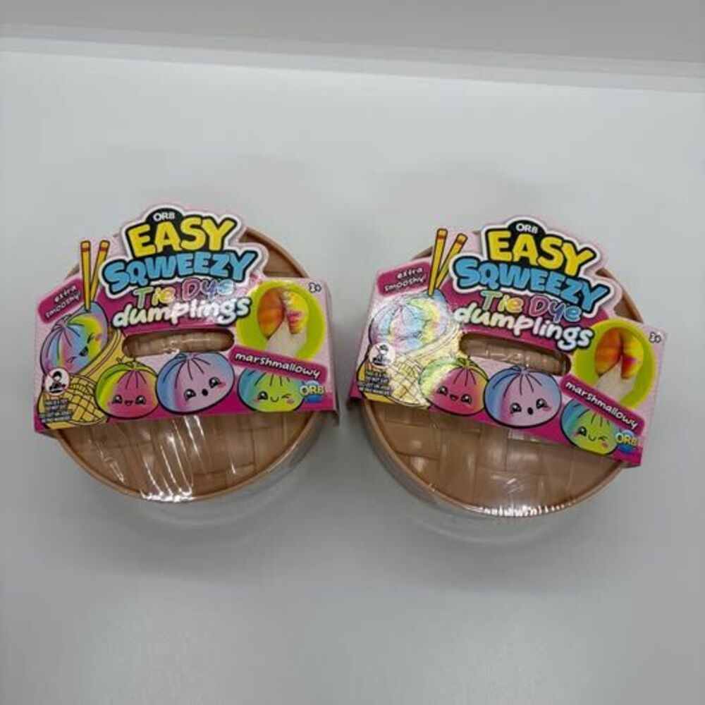 Orb Easy Sqweezy Dumplings Tie Dye Sealed Lot of 2